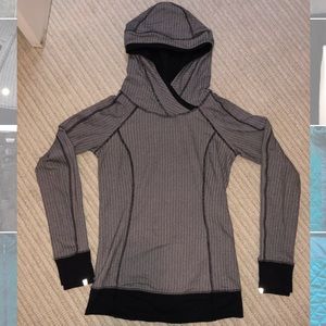 Lululemon pullover striped hoodie